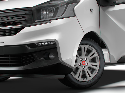Fiat Talento Van L1H1 HQInterior 2021 Modelo 3D