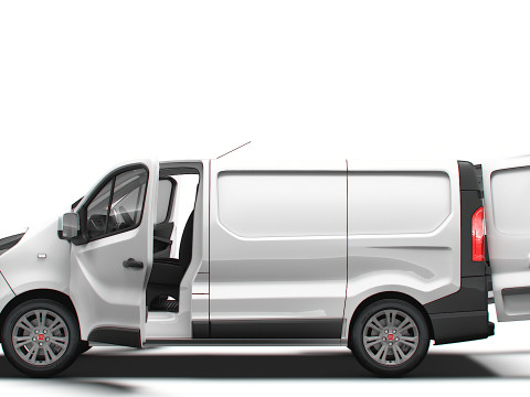 Fiat Talento Van L1H1 HQInterior 2021 Modelo 3D