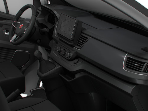 Fiat Talento Van L1H1 HQInterior 2021 Modelo 3D