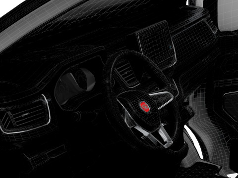 Fiat Talento Van L1H1 HQInterior 2021 Modelo 3D