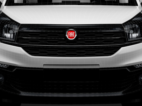 Fiat Talento Van L1H1 HQInterior 2021 Modelo 3D