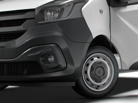 Mitsubishi Express L1H1 HQInterior 2022 3D Model