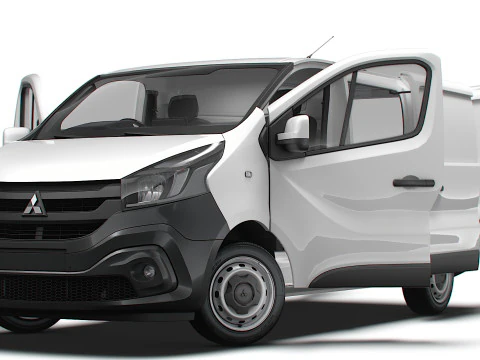 Mitsubishi Express L1H1 HQInterior 2022 3D Model