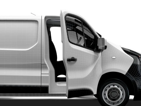 Mitsubishi Express L1H1 HQInterior 2022 3D Model