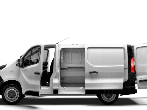 Mitsubishi Express L1H1 HQInterior 2022 3D Model