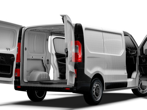 Mitsubishi Express L1H1 HQInterior 2022 Modelo 3D