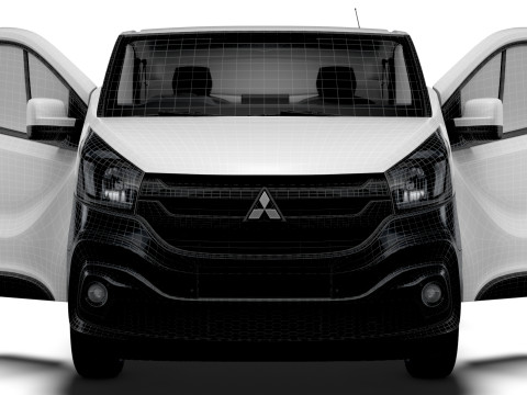 Mitsubishi Express L1H1 HQInterior 2022 Modelo 3D