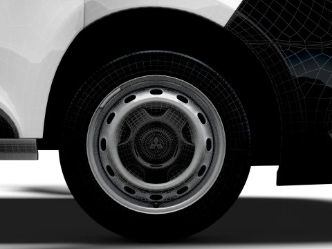 Mitsubishi Express L1H1 HQInterior 2022 3D Model