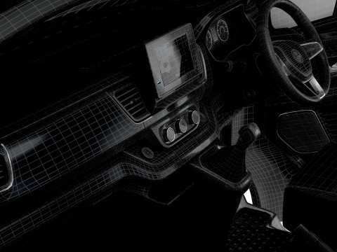 Mitsubishi Express L1H1 HQInterior 2022 Modelo 3D