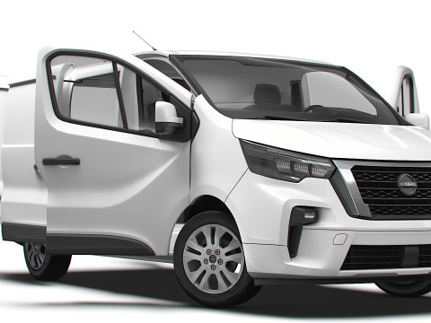 Nissan Primastar Van L1H1 HQInterior 2026 Modelo 3D