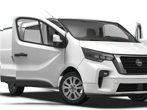 Nissan Primastar Van L1H1 HQInterni 2026 Modello 3D