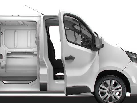 Nissan Primastar Van L1H1 HQInterior 2026 3D Model