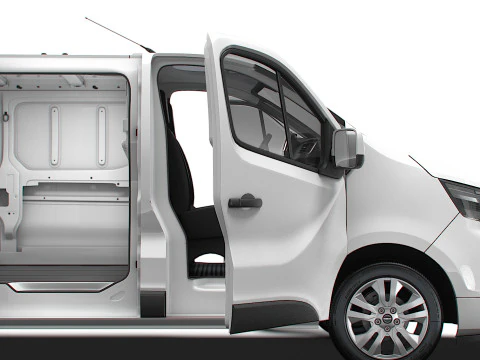 Nissan Primastar Van L1H1 HQInterior 2026 3D Model