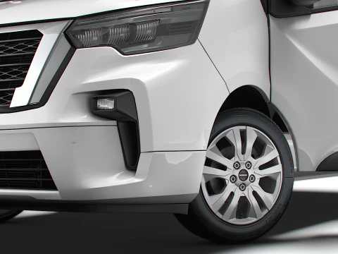 Nissan Primastar Van L1H1 HQInterior 2026 3D Model