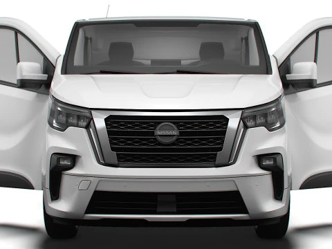 Nissan Primastar Van L1H1 HQInterior 2026 3D Model