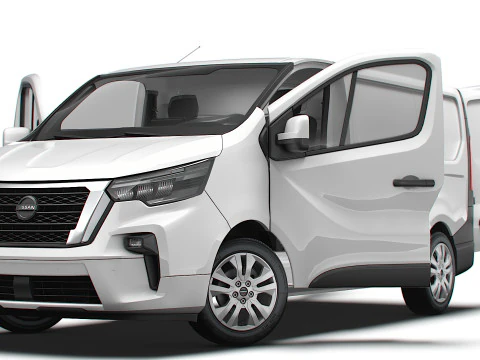 Nissan Primastar Van L1H1 HQInterior 2026 3D Model