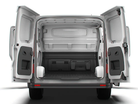 Nissan Primastar Van L1H1 HQInterior 2026 3D Model