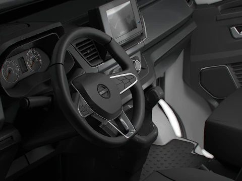 Nissan Primastar Van L1H1 HQInterior 2026 3D Model