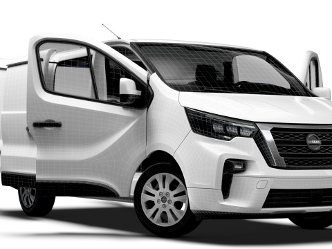 Nissan Primastar Van L1H1 HQInterior 2026 3D Model