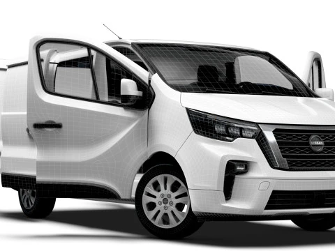 Nissan Primastar Van L1H1 HQInterior 2026 3D Model