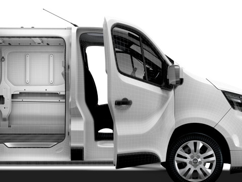 Nissan Primastar Van L1H1 HQInterior 2026 3D Model