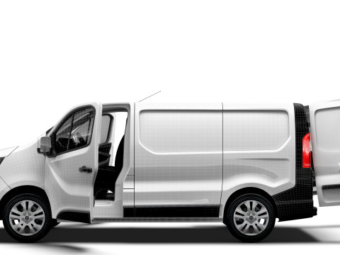 Nissan Primastar Van L1H1 HQInterior 2026 3D Model
