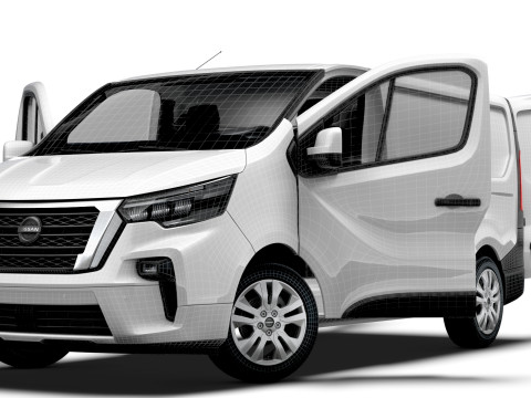 Nissan Primastar Van L1H1 HQInterior 2026 3D Model