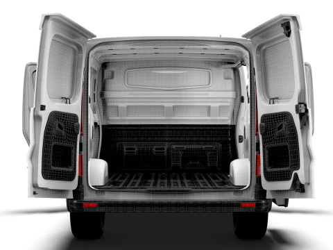 Nissan Primastar Van L1H1 HQInterior 2026 3D Model