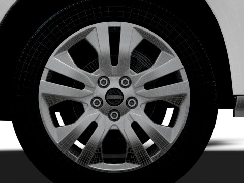 Nissan Primastar Van L1H1 HQInterior 2026 3D Model