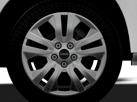 Nissan Primastar Van L1H1 HQInterior 2026 3D Model