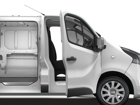 Opel Vivaro Van L1H1 HQInterior 2019 Modello 3D