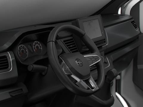 Opel Vivaro Van L1H1 HQInterior 2019 Modello 3D