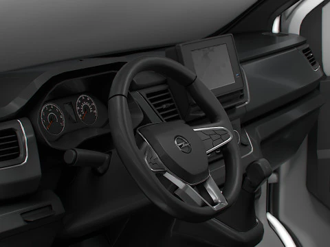 Opel Vivaro Van L1H1 HQInterior 2019 3D Model