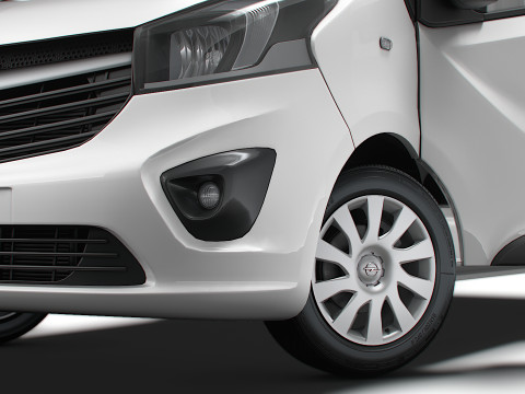 Opel Vivaro Van L1H1 HQInterior 2019 Modello 3D