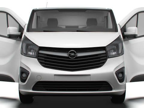 Opel Vivaro Van L1H1 HQInterior 2019 Modello 3D