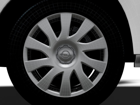 Opel Vivaro Van L1H1 HQInterior 2019 Modello 3D