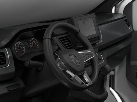Renault Trafic Van L1H1 HQInterior 2024 Modelo 3D