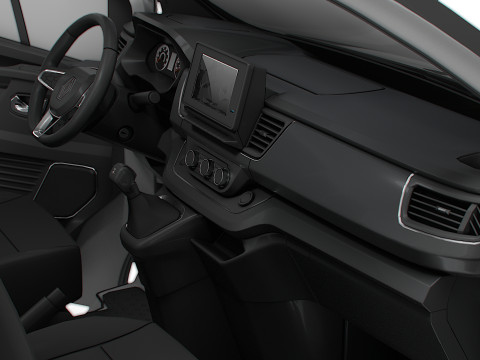 Renault Trafic Van L1H1 HQInterior 2024 Modelo 3D