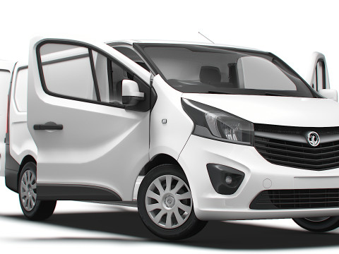 Vauxhall Vivaro Van L1H1 HQInterior 2019 Modelo 3D