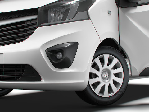 Vauxhall Vivaro Van L1H1 HQInterior 2019 Modello 3D