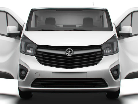 Vauxhall Vivaro Van L1H1 HQInterior 2019 3D Model