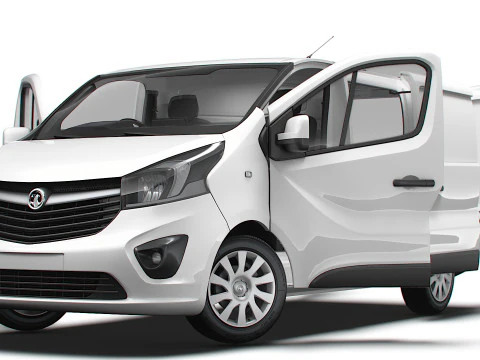 Vauxhall Vivaro Van L1H1 HQInterior 2019 3D Model