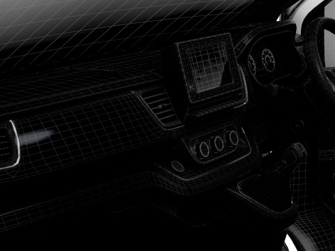 Vauxhall Vivaro Van L1H1 HQInterior 2019 Modello 3D