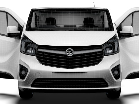 Vauxhall Vivaro Van L1H1 HQInterior 2019 Modello 3D