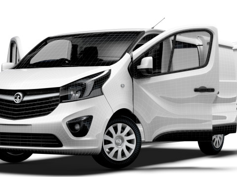 Vauxhall Vivaro Van L1H1 HQInterior 2019 Modello 3D