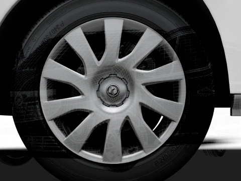 Vauxhall Vivaro Van L1H1 HQInterior 2019 3D Model