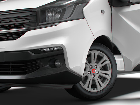 Fiat Talento Van L2H1 HQInterior 2021 Modelo 3D