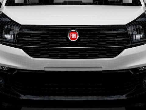 Fiat Talento Van L2H1 HQInterior 2021 Modelo 3D