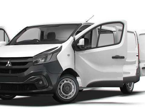 Mitsubishi Express L2H1 HQInterior 2022 Modèle 3D