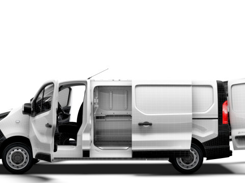 Mitsubishi Express L2H1 HQInterior 2022 Modèle 3D